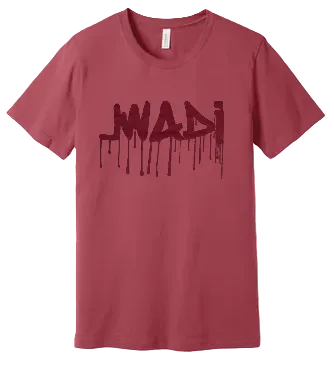L-GRAFFITI TEE - PINK/RED