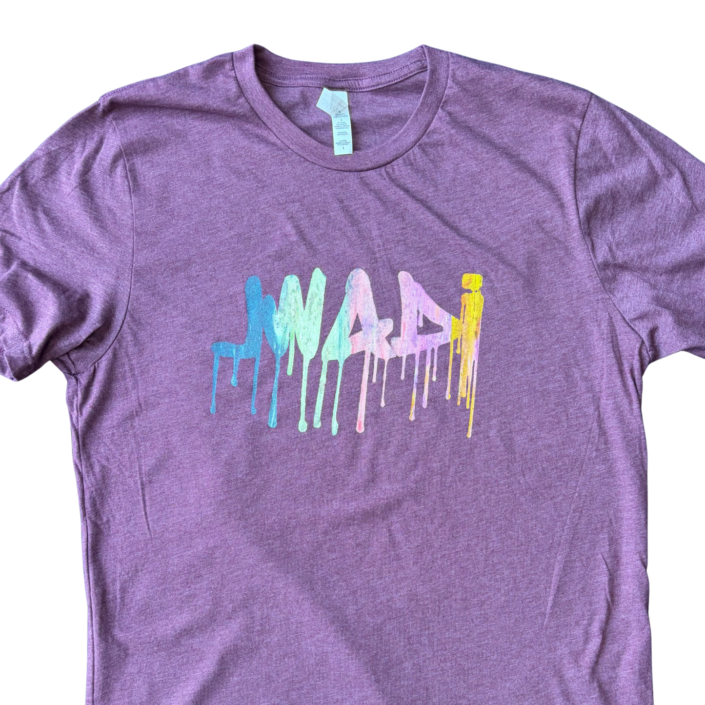 GRAFFITI TEE - PURPLE / MULTICOLOR - L
