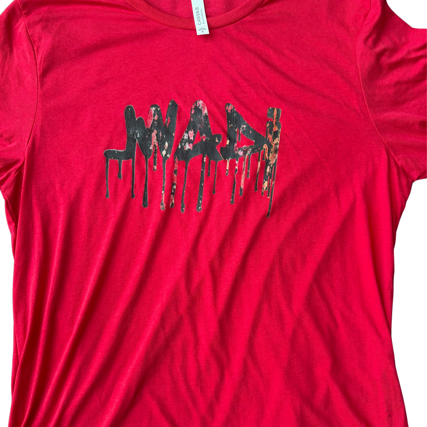 GRAFFITI TEE - RED / MULTICOLOR - XL