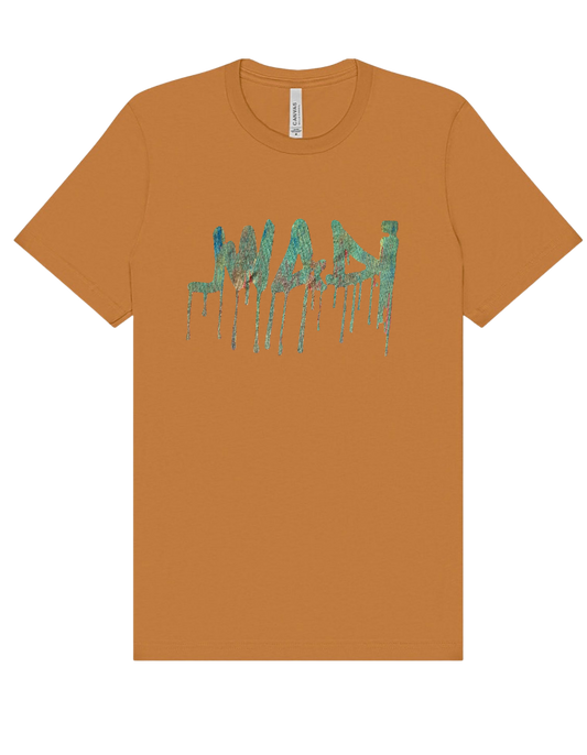 GRAFFITI TEE - AUTUMN W/ GREEN & YELLOW - M
