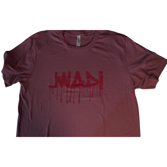 GRAFFITI TEE - PINK/RED - L