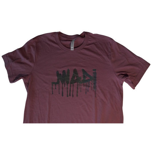 GRAFFITI TEE - PINK/GREEN MULTICOLOR - L