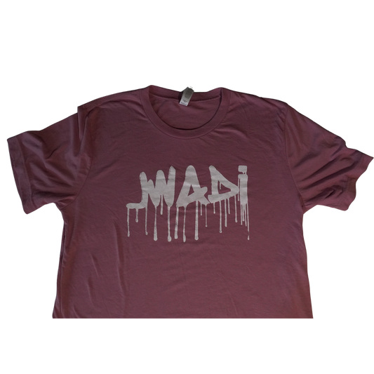 GRAFFITI TEE - PINK/WHITE - M